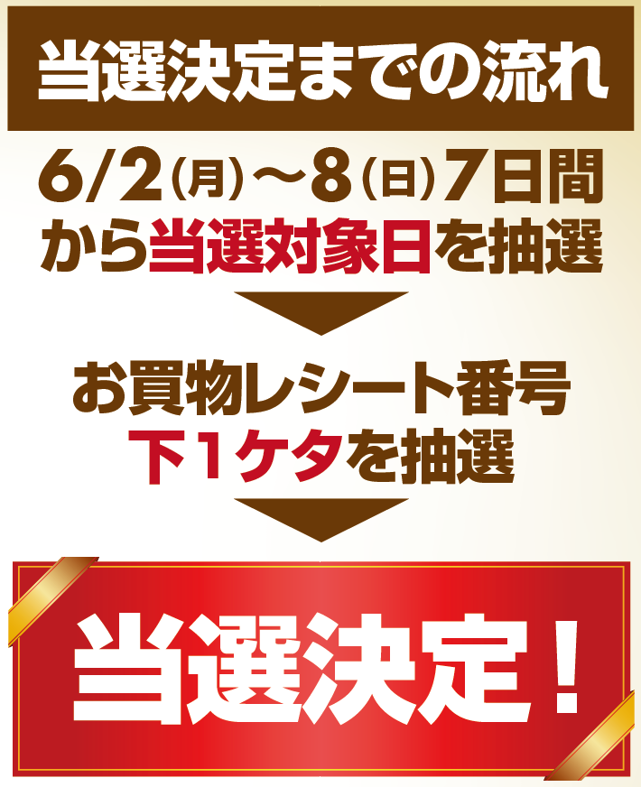 XDAY当選フロー